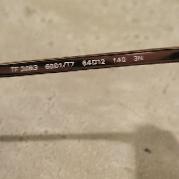 Tiffany & Company TF3063 Cat Eye Butterfly Pilot Sunglasses Mirrored NAM#486 - Picture 15 of 16